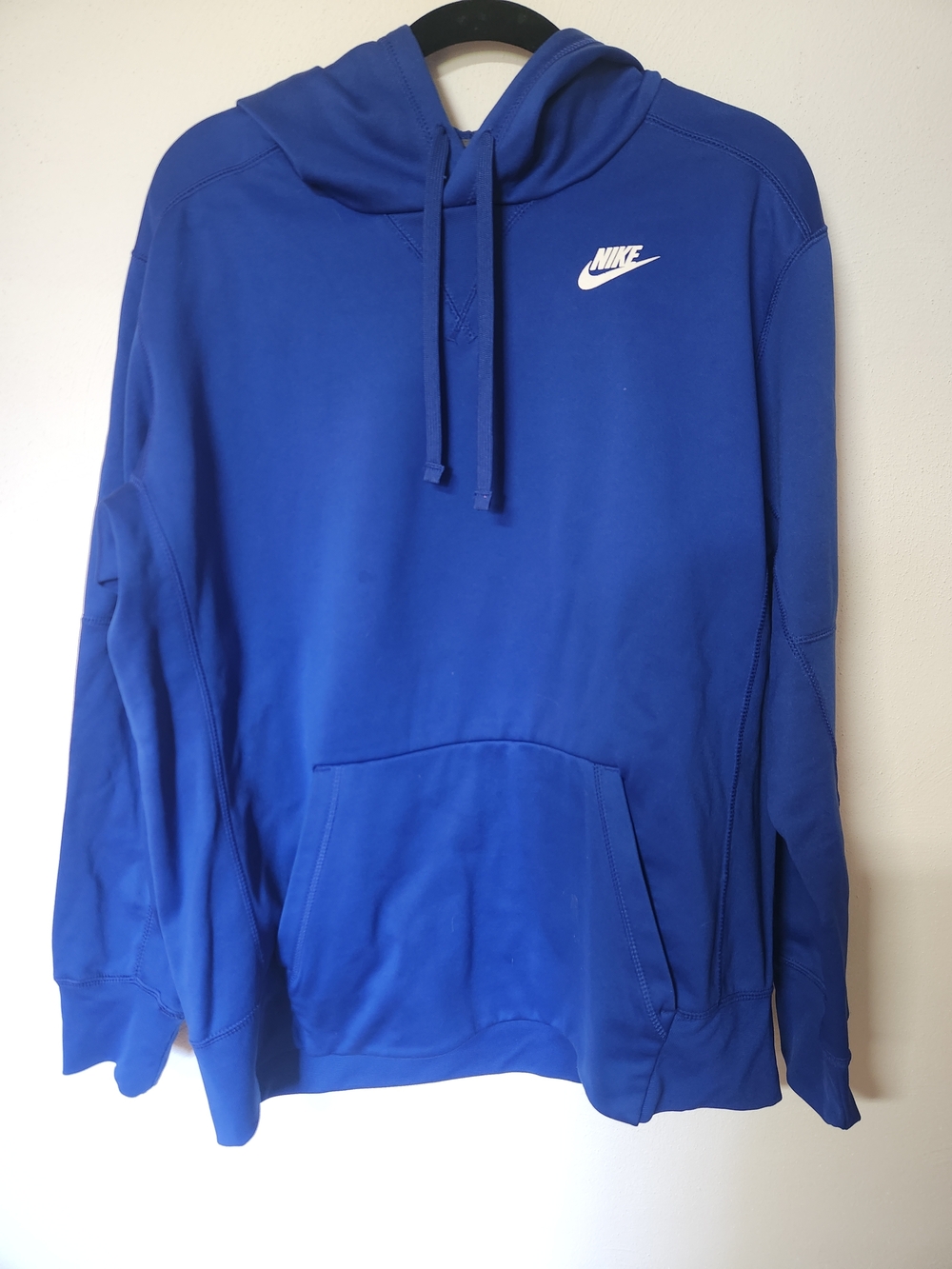 Nike Men's Blue Pullover Hoodie Sweatshirt